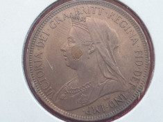 1/2 penny 1896 // moneda din imagine //C1 foto
