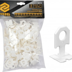 VOREL Clips sistem nivelare placi, 100 bucati