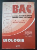 BAC 2017 BIOLOGIE NOTIUNI TEORETICE SI TESTE CLASELE A XI-A SI A XII-A - Olteanu