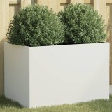Cumpara ieftin Jardinieră, alb, 62x40x39 cm, oțel