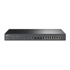 ROUTER TP-LINK wired Gigabit, 2&Atilde;&mdash;10GE SFP+ (1WAN,1 WAN/LAN), 1&Atilde;&mdash;1GE SFP WAN/LAN, 8&Atilde;&mdash;1GE RJ45 WAN/LAN, 1&Atilde;&mdash;RJ45 Console, 2&Atilde;&mdash;USB (Connecting 4G/3G Modem