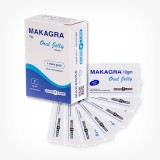 Jeleu MAKAGRA Oral Jelly, pentru susținerea erecțiilor ferme și rapide, 7 plicuri