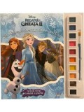 Cumpara ieftin Sa pictam noi aventuri cu Anna si Elsa. Carte de colorat cu pensula si acuarele. Regatul de Gheata II/***