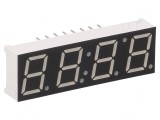 Afișaj LED 7 Segmente 4 Digiti Verde 10mm