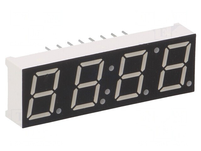 Afișaj LED 7 Segmente 4 Digiti Verde 10mm