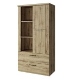 Cumpara ieftin Dulap DTD stejar navarra Dorsi 80.2x41x157.1 cm