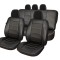Set huse scaune piele perforata Toyota Hilux (2015-2024) (Bancheta fractionata )