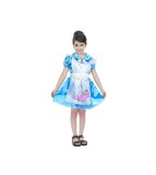 Costum Fata cu Sort Albastru, marime 110/120 cm (5-6 ani)