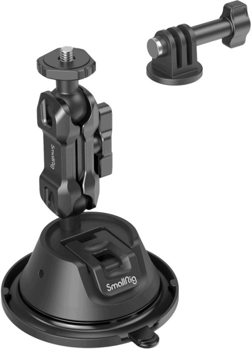 SmallRig 4193 Portable Suction Cup Mount Support for Action Cameras SC-1K