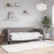 vidaXL Pat de zi, gri taupe, 90x200 cm, material textil 354036