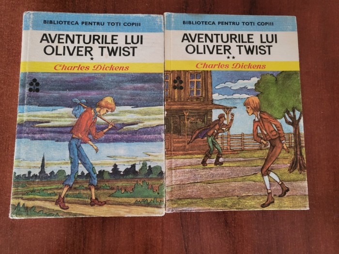 Aventurile lui Oliver Twist vol.1 si 2 de Charles Dickens