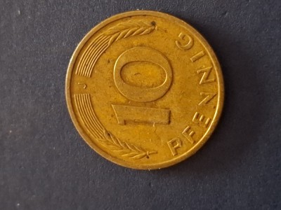 10 pfenning 1988 J foto