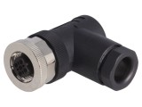 Mufă Mamă M12 5 PIN B-Profibus IP67 60V 4A pe Cablu