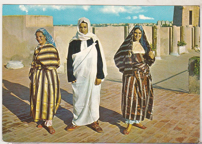 bnk cp Libia - Femei in rochii traditionale - necirculata