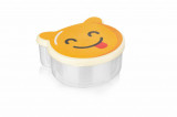 SET 4 CASEROLE CU CAPAC , PLASTIC, SMILEY, ART OF DINING BY HEINNER