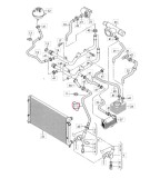 Furtun radiator Audi A3 2003-2012, Seat Altea, leon 2005-2012, Toledo 5P, Skoda Octavia 1Z, Superb 2005-2015, VW Caddy 2004-, Golf 5, Golf 5 Plus, Je