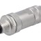 Conector M12 Mufă Tată 8 Pinuri Ecranat Aurit IP67 30V