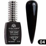 Top Coat Galaxy, Global Fashion, 12 ml, 04, Transparent