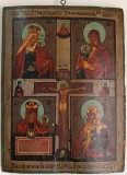 Praznicar antic, Infatisarea Maicii Domnului la Cruce, documentatie, 44x32,5