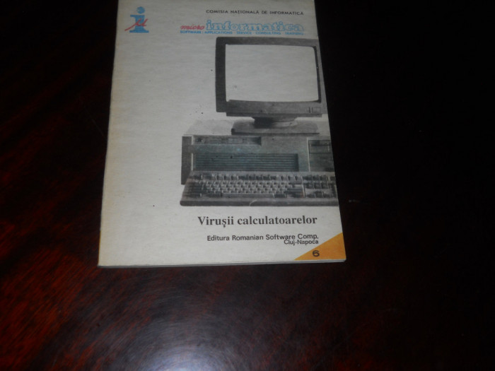 Virusii calculatoarelor (Microinformatica, Cluj-Napoca, 1991)