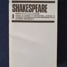 Shakespeare – Opere 9. Sonete. Poeme (ed. critica, bilingva)