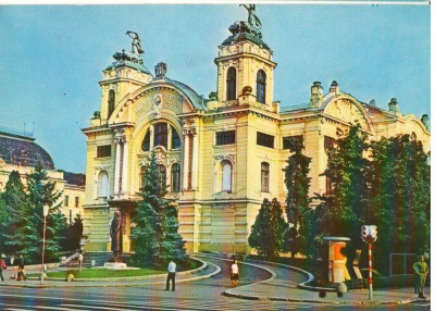 CPIB 16163 CARTE POSTALA - CLUJ NAPOCA. TEATRUL NATIONAL foto