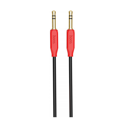 Cablu Audio 3.5 mm la 3.5 mm HOCO UPA11, 1 m, Negru foto