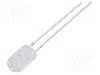 Dioda LED, 5mm, albastru, 4200...5800mcd, 20mA, 2,8...3,6V, OPTOSUPPLY - OSB5SA5E31B