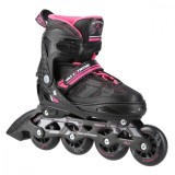 Role reglabile Nils Extreme NA11002 Negru/Mov, S (31-34)