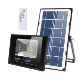 Proiector LED de Exterior Techstar&reg;, 10W, Alimentare Panou Solar, Lumina Alb Rece 6500K, 900 lm, Luminozitate reglabila, Telecomanda, IP67, Negru