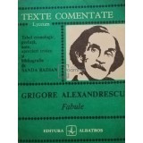 Sanda Radian - Grigore Alexandrescu - Fabule (Editia: 1986)