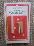 EUGEN LOVINESCU - ISTORIA LITERATURII ROMANE CONTEMPORANE, 1900-1937 (Ed. 1989)