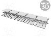 Conector pas semnal, 4 pini, pas pini 3.96mm, tata, TE Connectivity - 280610-2