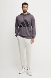 adidas trening BL FT HD TS culoarea gri, JI8871
