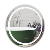 Oglinda cu led, 60X60 cm, functie dezaburire si lumina cu senzor tactil