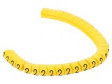 Markere Marcaj PVC Galben 2-5mm