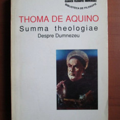 Summa Theologiae / Despre Dumnezeu - Toma D' Aquino