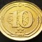 Moneda 10 KURUS - TURCIA, anul 2013 *cod 1824 = UNC