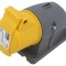 Conector de alimentare AC trifazat &icirc;n unghi IP44