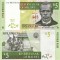 MALAWI 5 kwacha 1997 UNC!!!