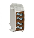 Clema de derivatie Cu-Al 25mmp 1P maro Schrack IKA26140, Schrack Technik