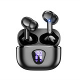 Casti wireless noul model Bluetooth 5.3 Microfon HD Stereo Hi-Fi, Powerbass, Casti In Ear, Oem