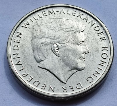 355. Moneda Aruba 1 florin 2014 (Willem Alexander I) foto