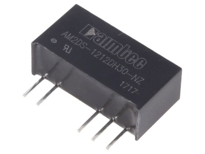 Convertor DC/DC 2W 12V/-12V SIP7 foto