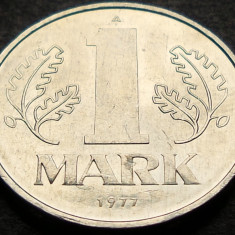 Moneda 1 MARCA RDG - GERMANIA DEMOCRATA, anul 1977 * cod 3387 A