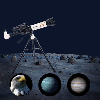 Telescop astronomic pentru copii, cu trepied, oculare 10-40x, varsta 6+ foto