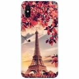 Husa silicon pentru Xiaomi Mi 8 Pro, Eifel Tower