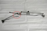 Mecanism stergator fara motoras Opel Meriva A, 05.2003-06.2010, fata; RUPT, SE POT FOLOSII PARGHIILE