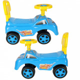 Masinuta fara pedale muzicala Blue Baby Car, Ikonka