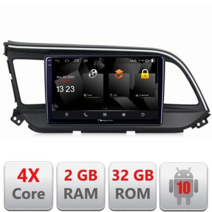 Navigatie HHyundai Elantra 2018- 5230-1581 Android Ecran 720P Quad Core 2+32 carplay android auto CarStore Technology